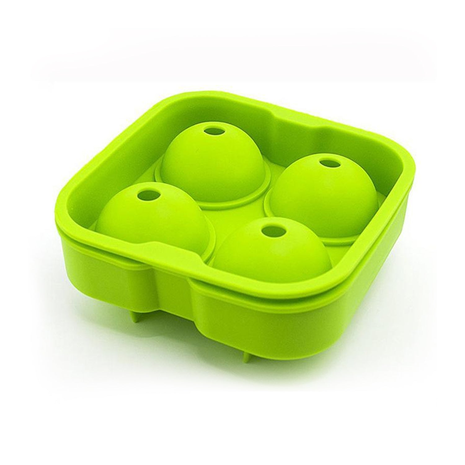 7164 Ice Trays for Freezer Whiskey Ice Cube Plastic Ball Maker Mold Sphere Mould 4 Holes New Ice Balls Party Brick Round Tray Bar Tool ice for Whiskey DeoDap 7164 Ice Trays for Freezer Whiskey Ice Cube Plastic Ball Maker Mold Sphere Mould 4 Holes New Ice Balls Party Brick Round Tray Bar Tool ice for Whiskey DeoDap